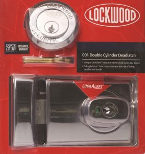 Lockwood Deadlock Supply & Install $220